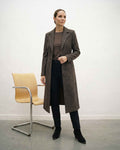Abrigo Anastassia Helena, Color Chocolate