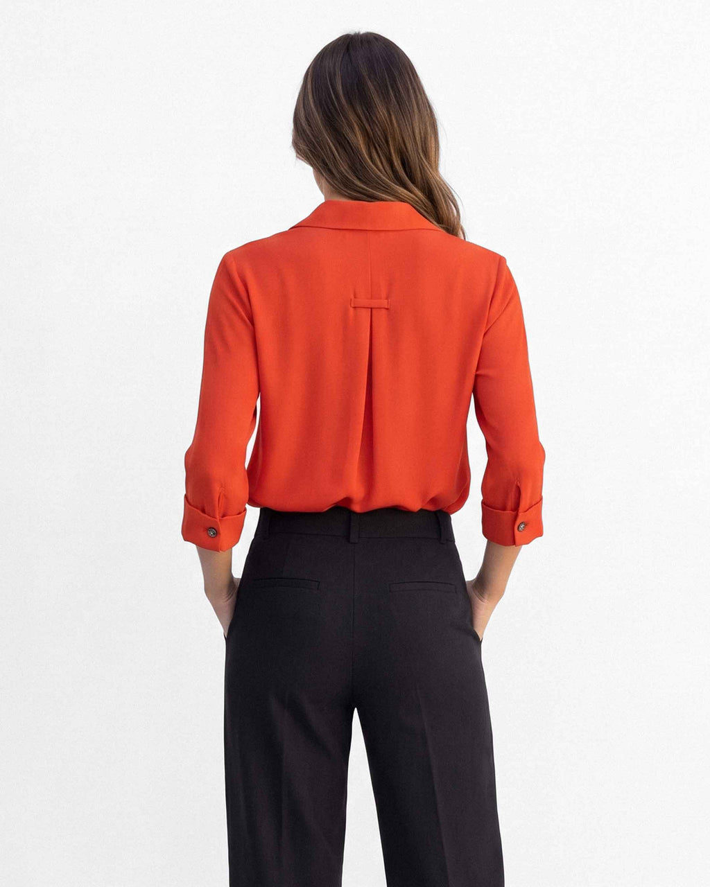 Blusa Grecca Thai, color rojo