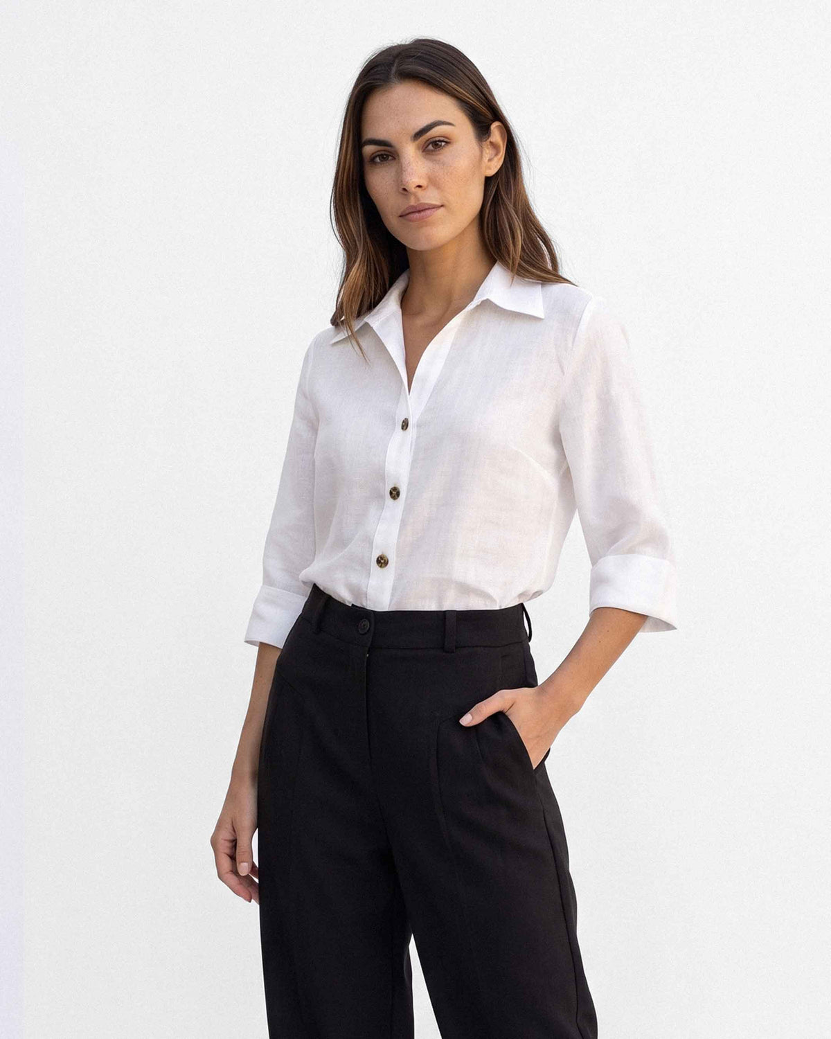 Blusa Anastassia Grecca Wolram, color optico