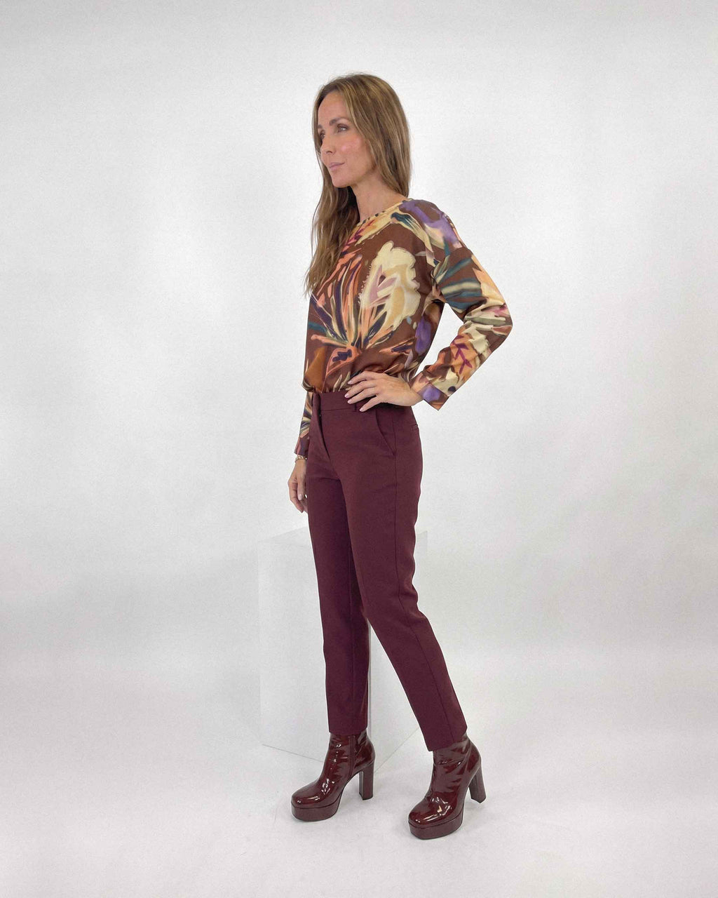 Blusa Anastassia Oliver Delhi Café