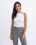 Blusa Básica, color blanco