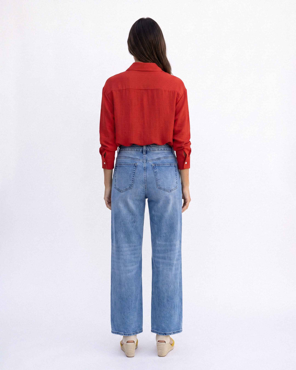 Blusa Topacio Cey, color rojo
