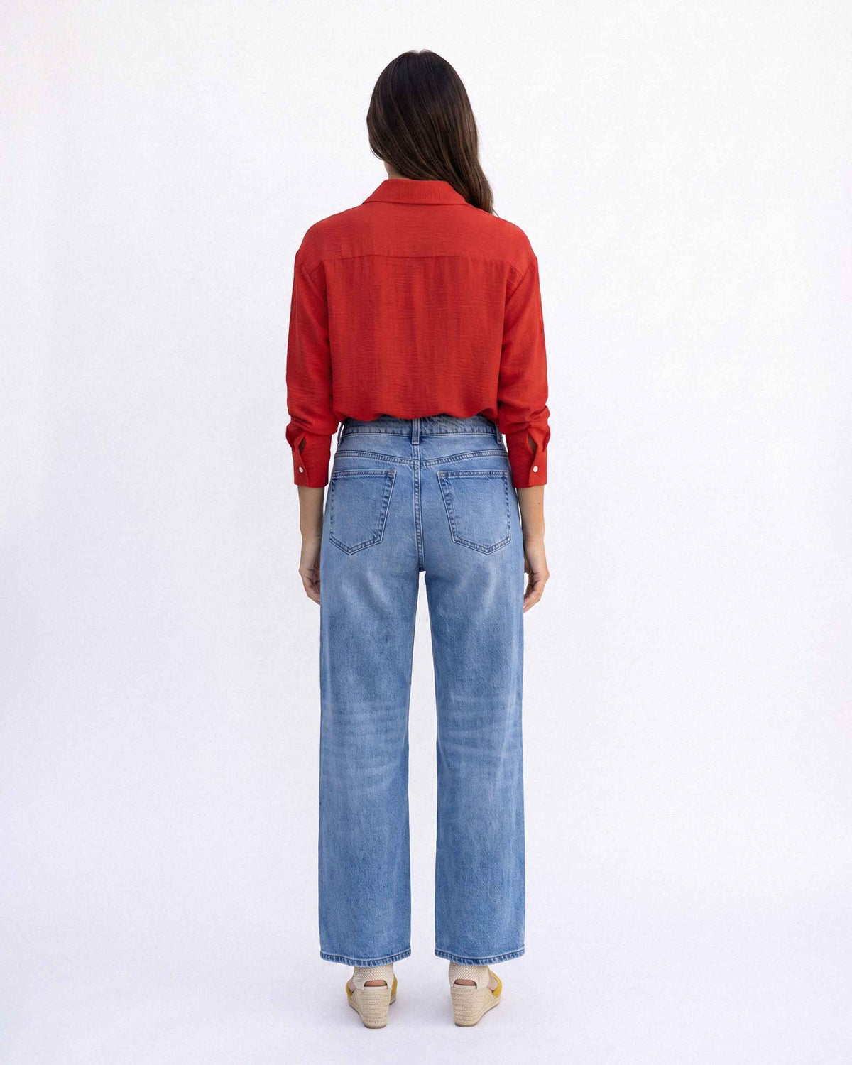 Blusa Topacio Cey, color rojo