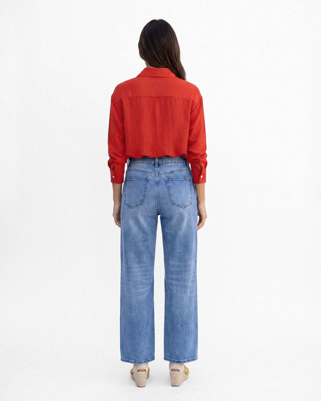 Blusa Topacio Cey, color rojo