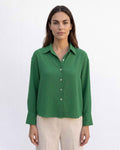 Blusa Topacio Cey, color verde