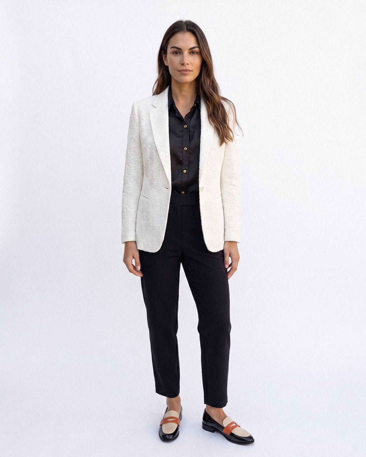 Chaqueta Alondra Marla, color blanco