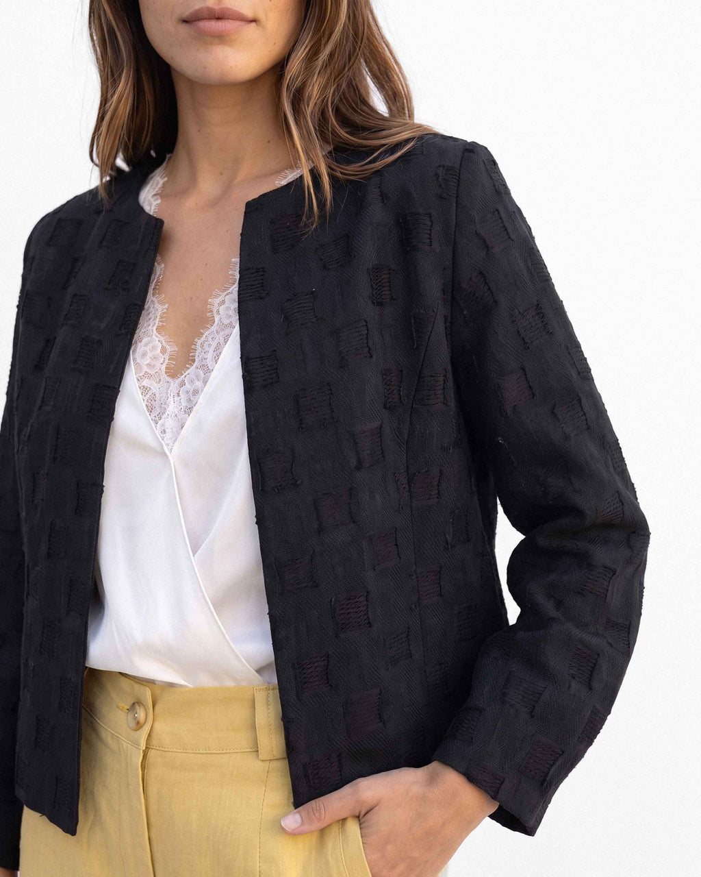 Chaqueta Amadu, color negro
