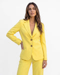 Chaqueta Anany Milan, color amarillo