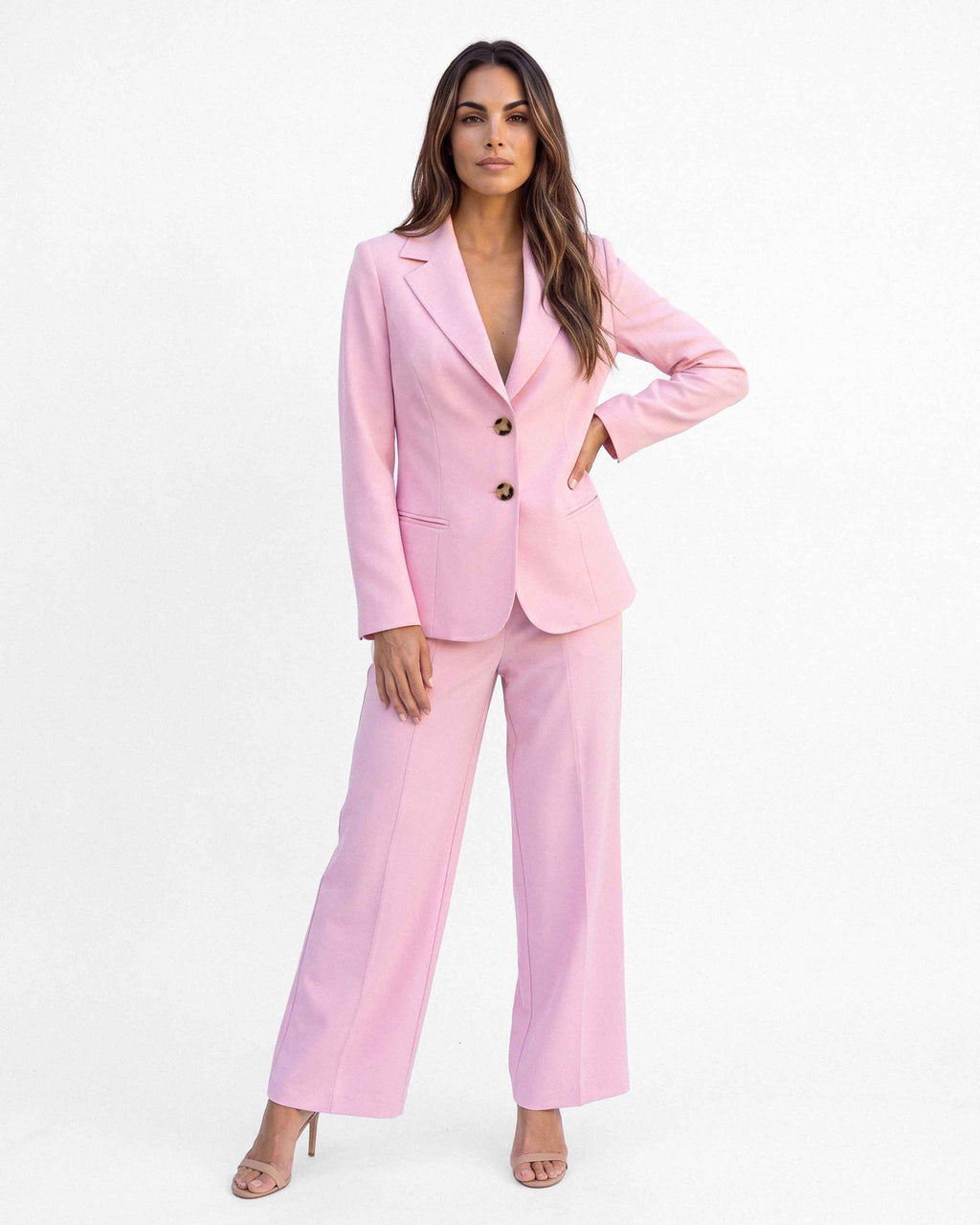 Chaqueta Anany Milan, color rosa