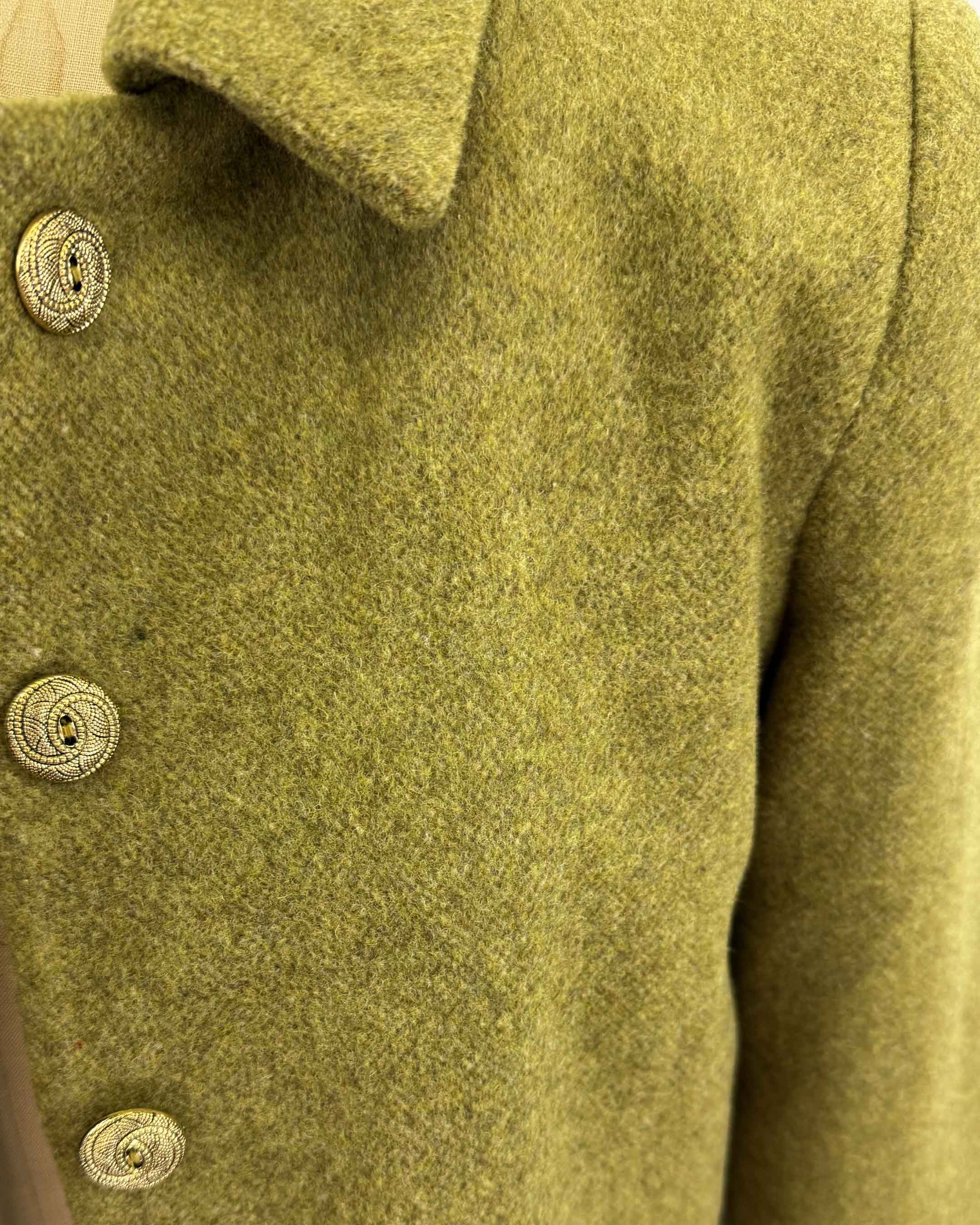 Chaqueta Anastassia Arlen Lana, Color Oliva