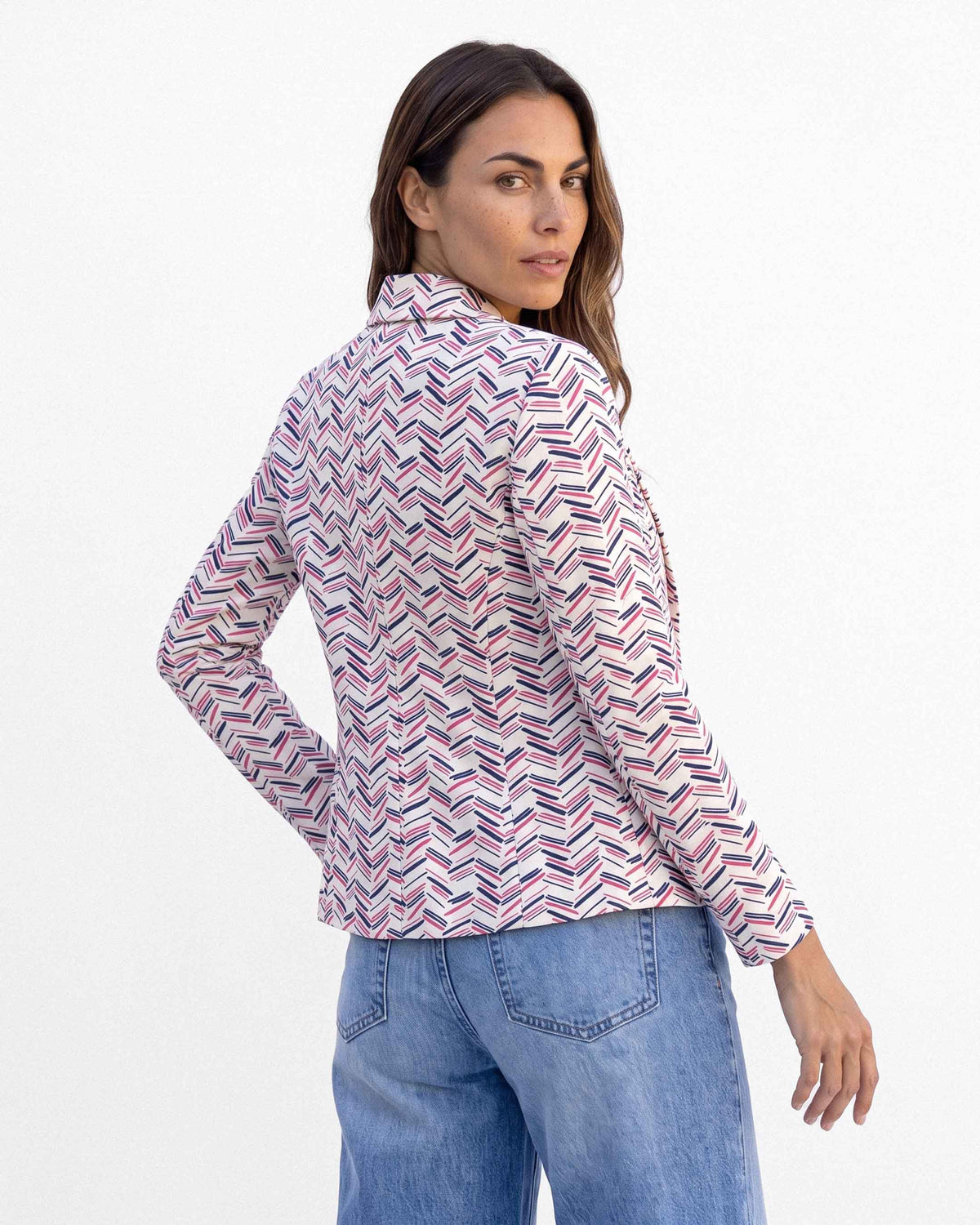 Chaqueta Carmen Blanes, color blanco
