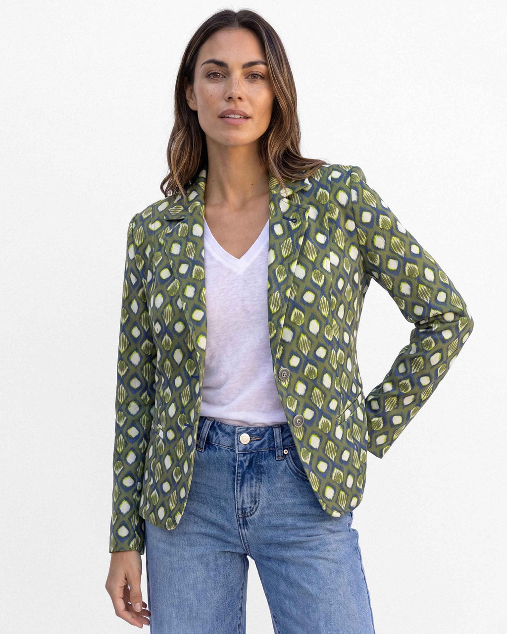 Chaqueta Carmen Blanes, color verde