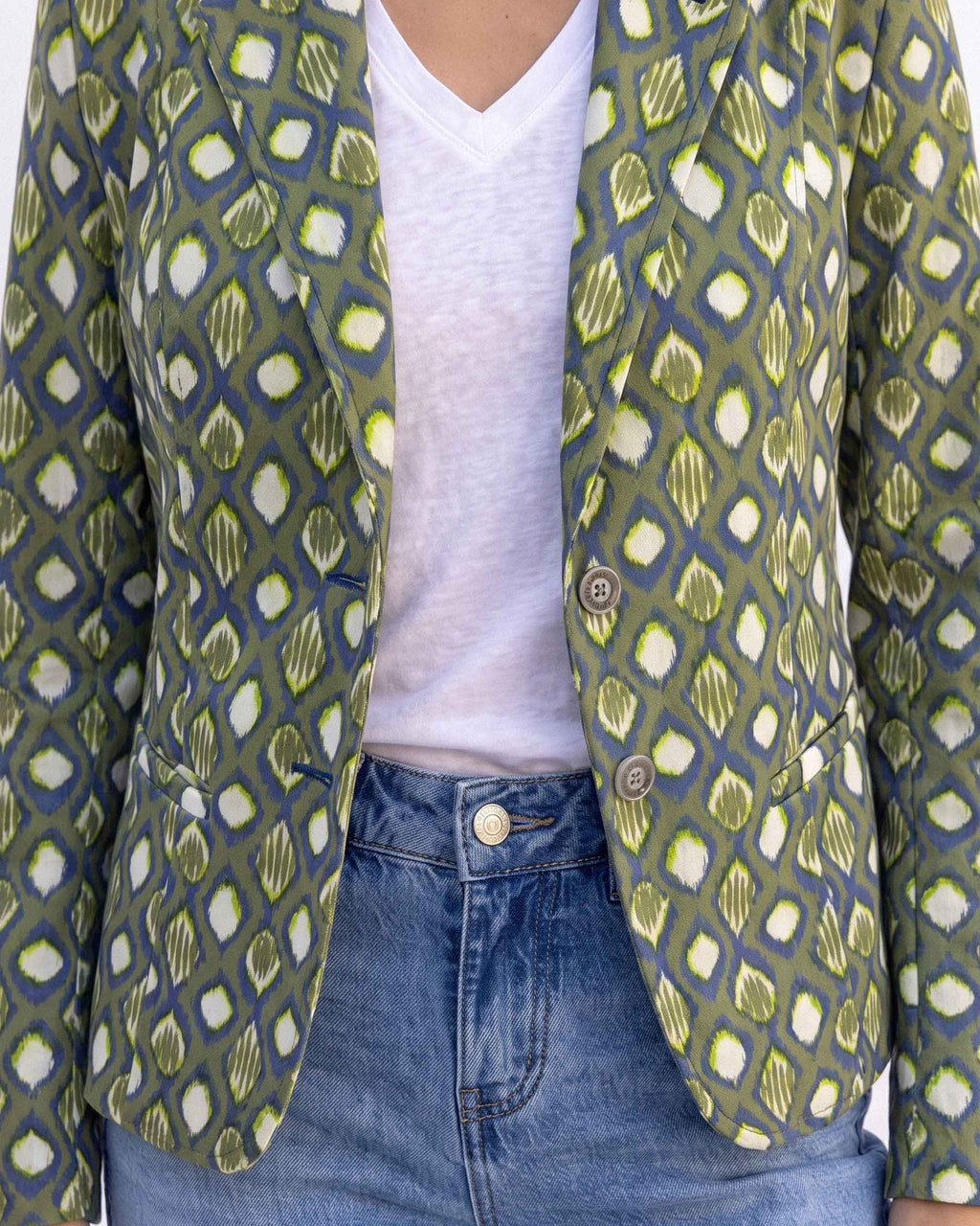 Chaqueta Carmen Blanes, color verde