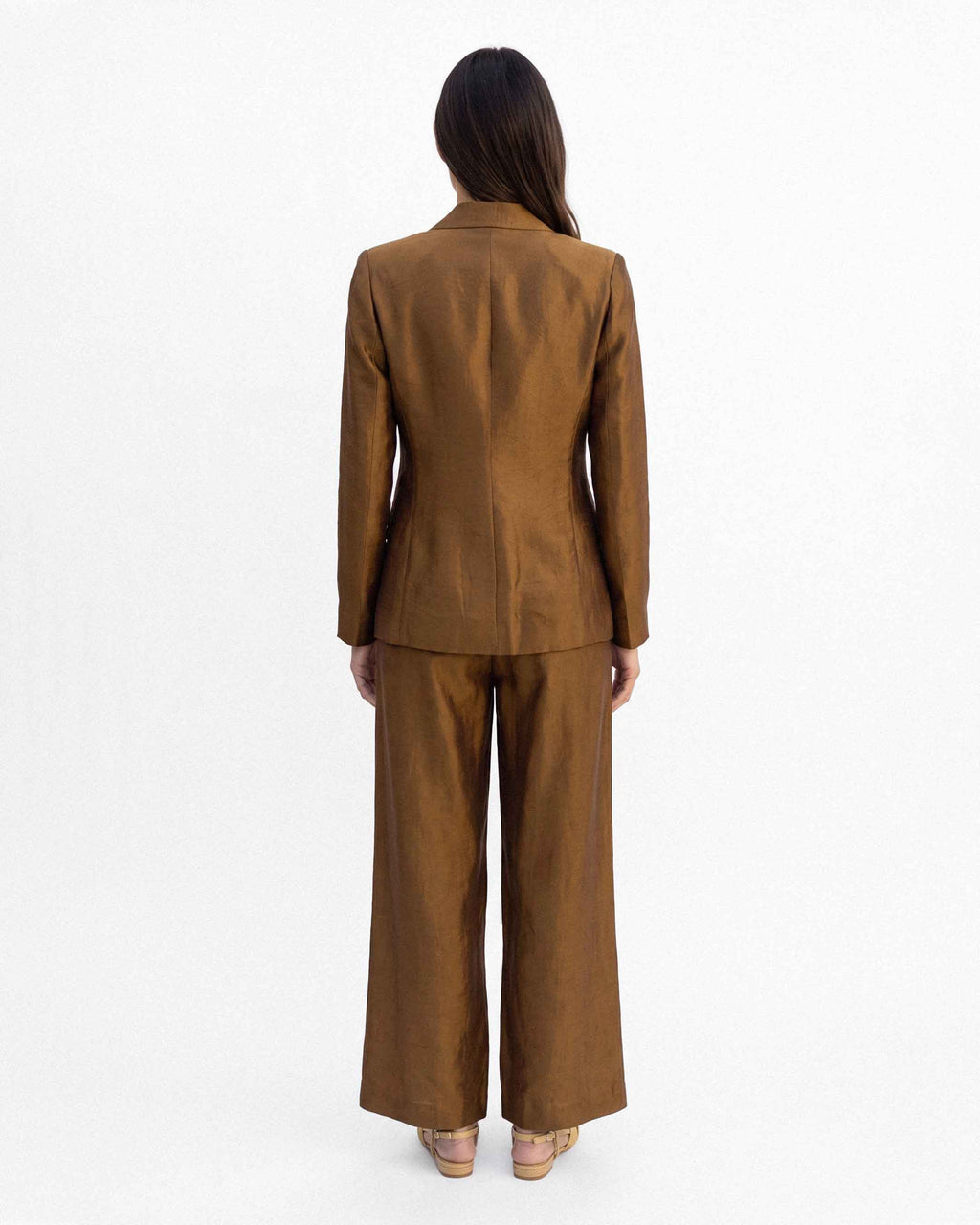 Chaqueta Bárbara Join Life, color tabaco
