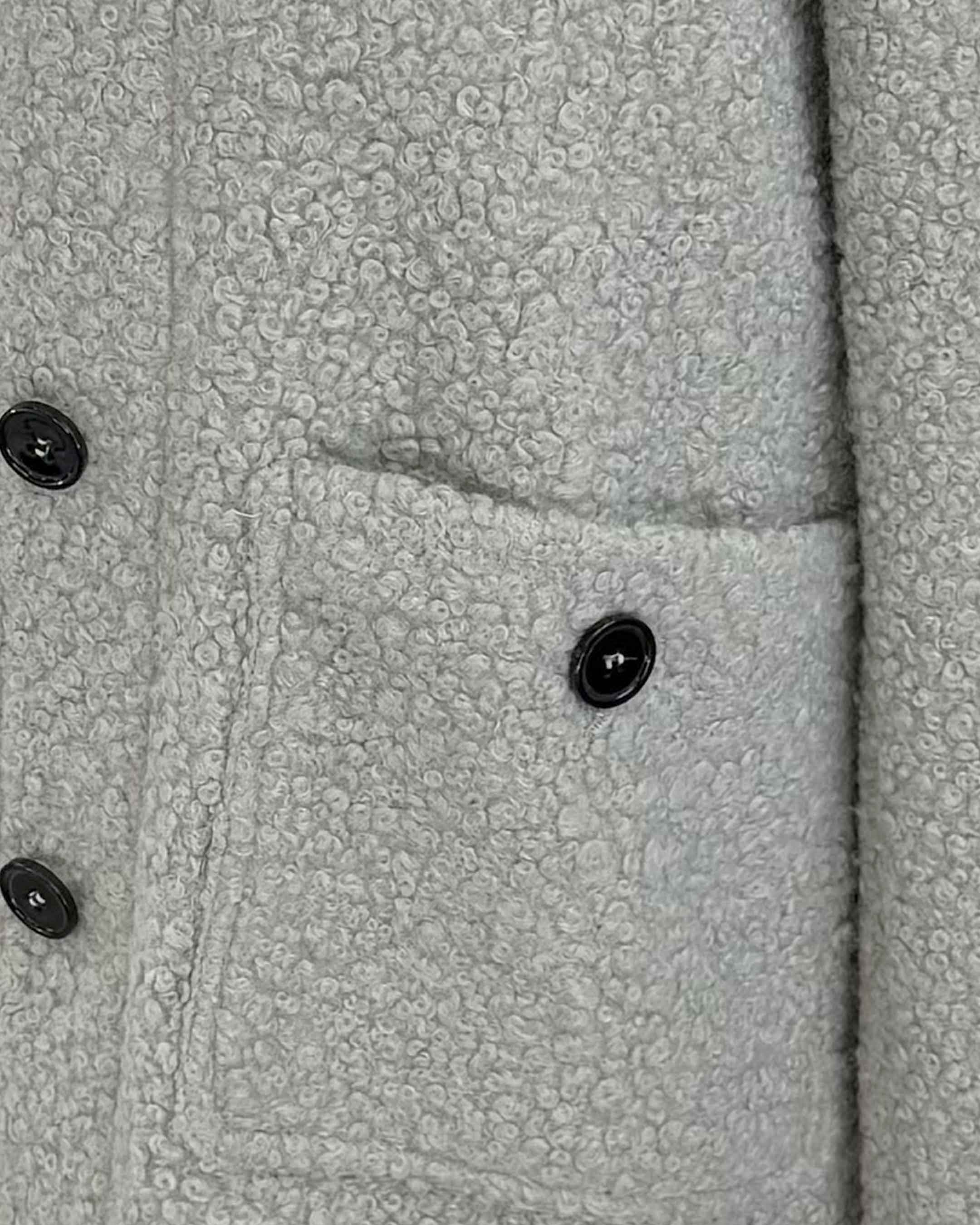 Chaquetón Anastassia Abril Estepa, Color Gris