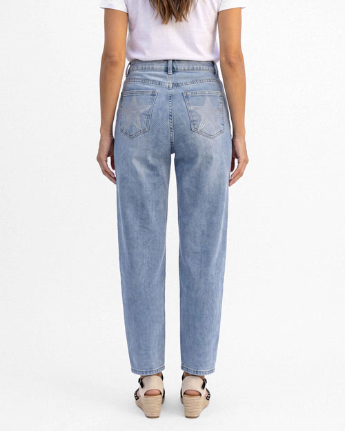 Jeans Estrella, color tejano