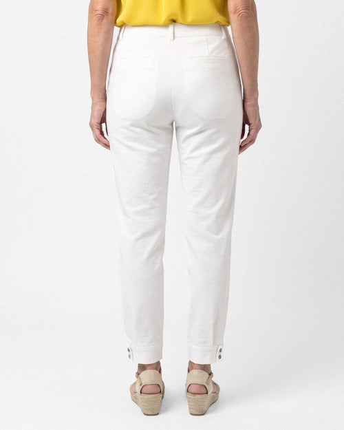 Pantalón Cerdeña Twill ZH, color blanco