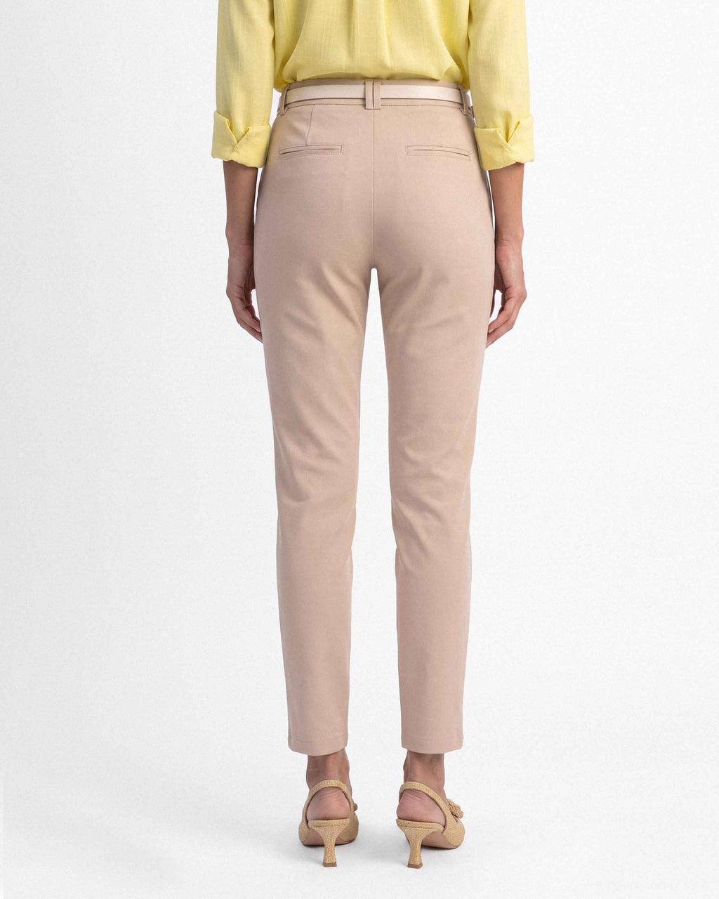 Pantalón Cinturón, color beige