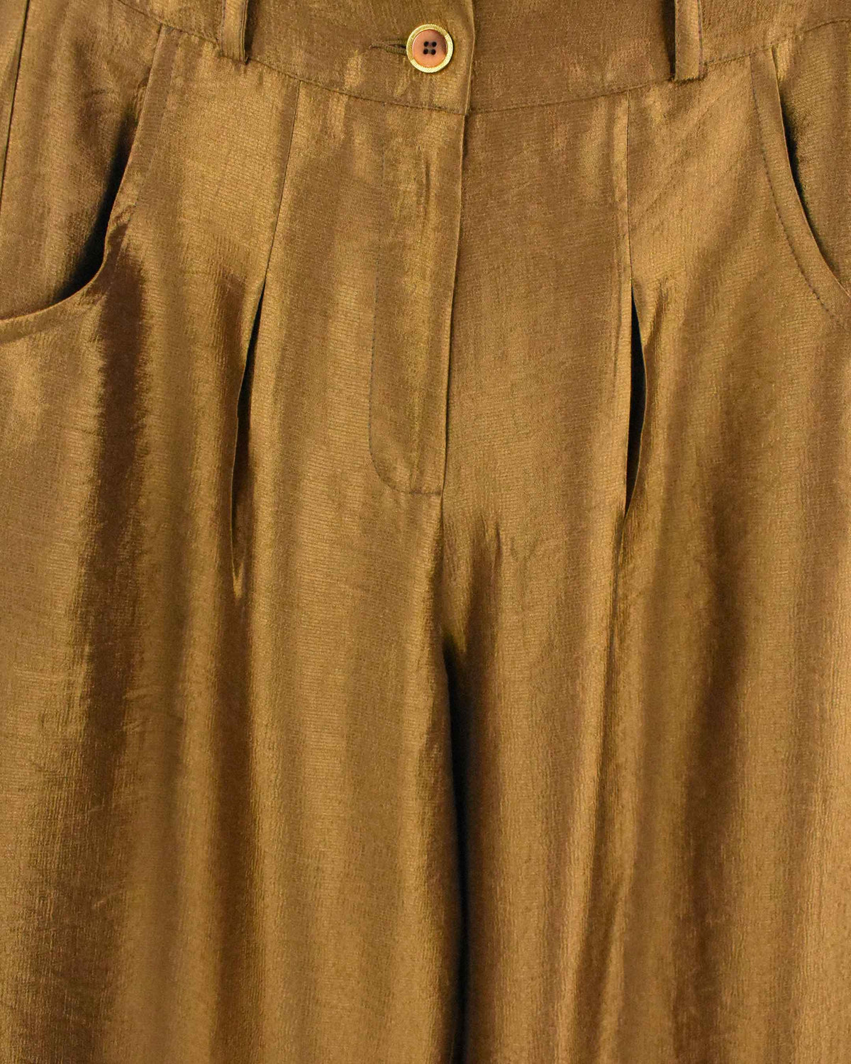 Pantalón Galdana Join Life, color tabaco