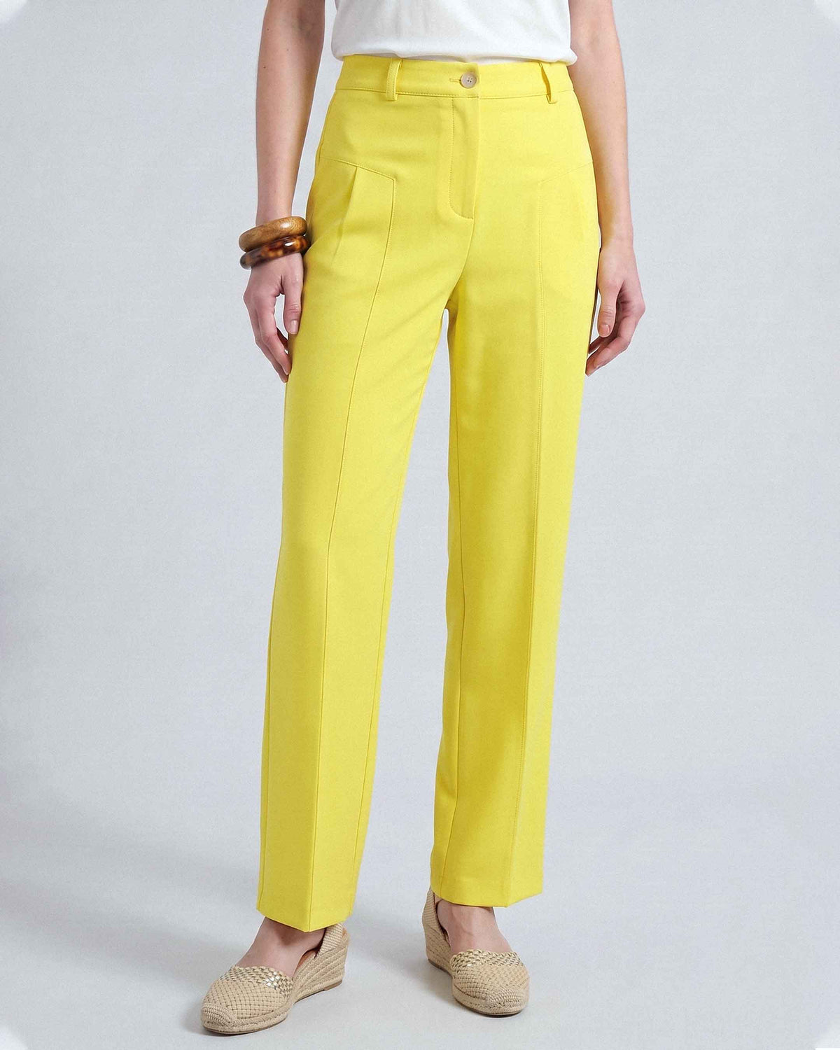 Pantalón Puglia Milán, color amarillo