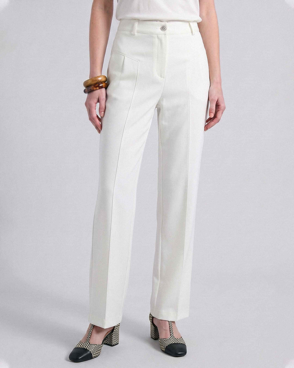 Pantalón Puglia Milán, color blanco