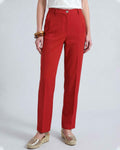 Pantalón Puglia Pandora, color rojo