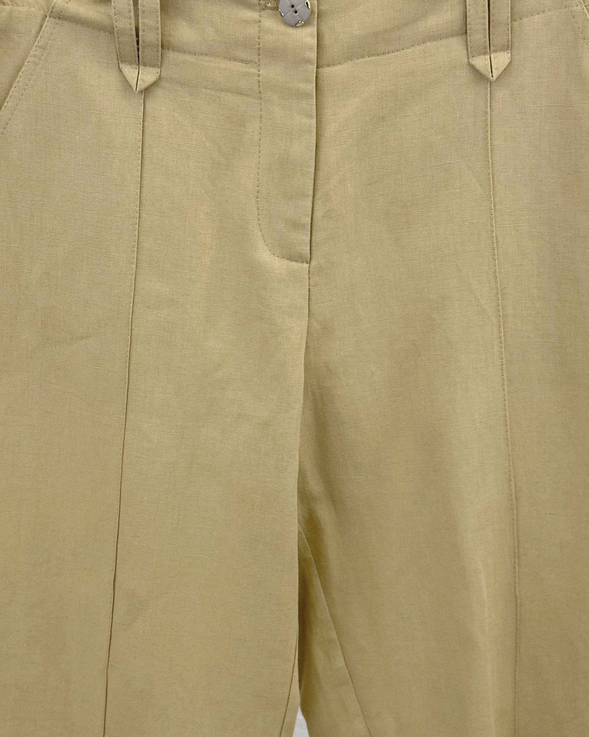 Pantalón Zuna Lino Algodón, color beige
