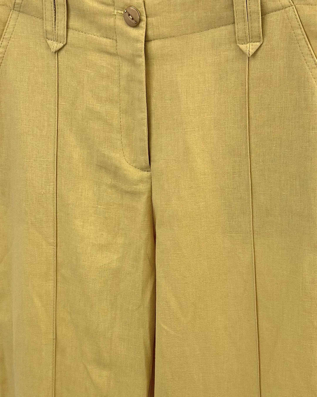 Pantalón Zuna Lino Algodón, color lúcuma