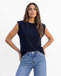 Polera Mafalda San Remo, color negro