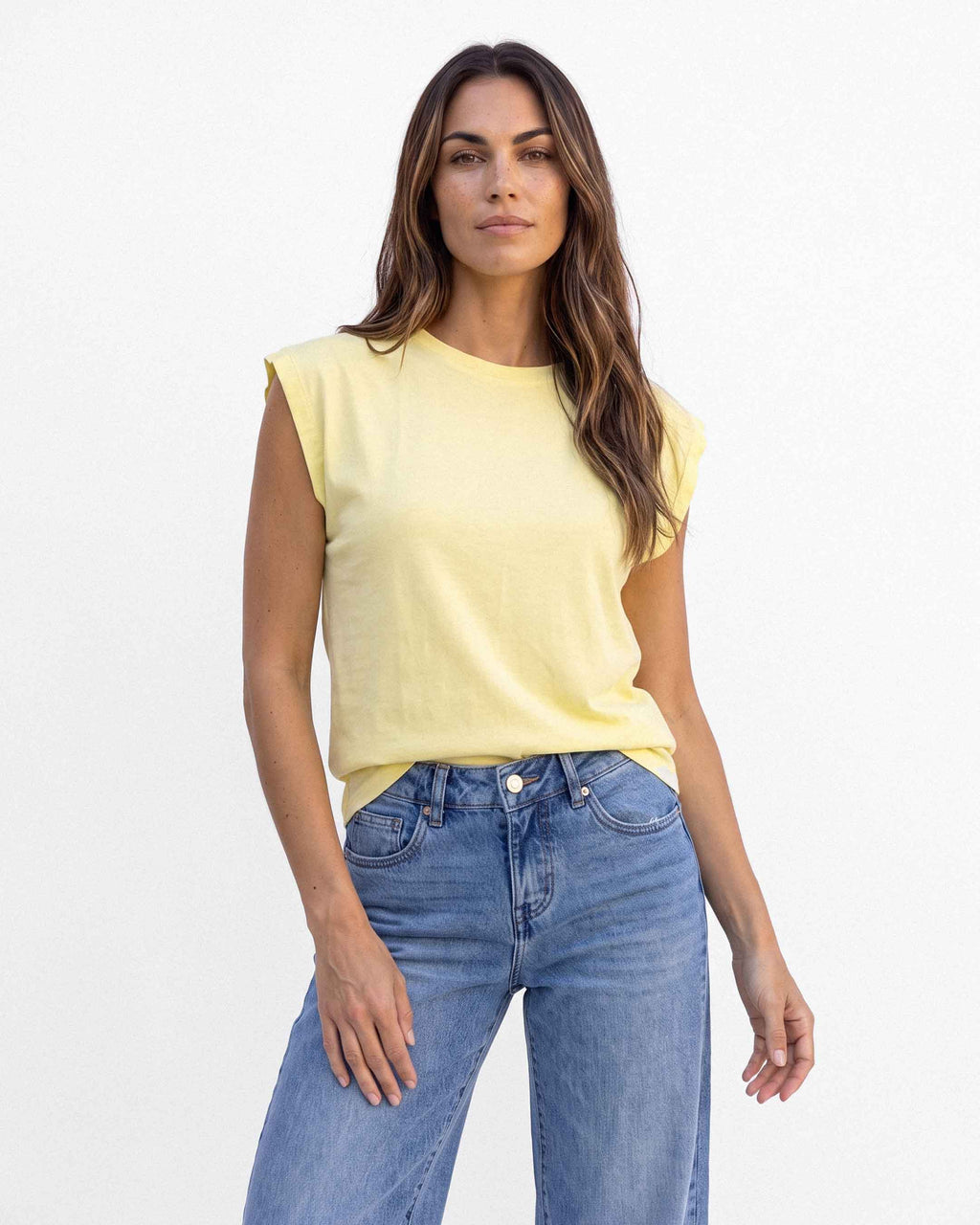 Polera Mafalda Vic, color amarillo