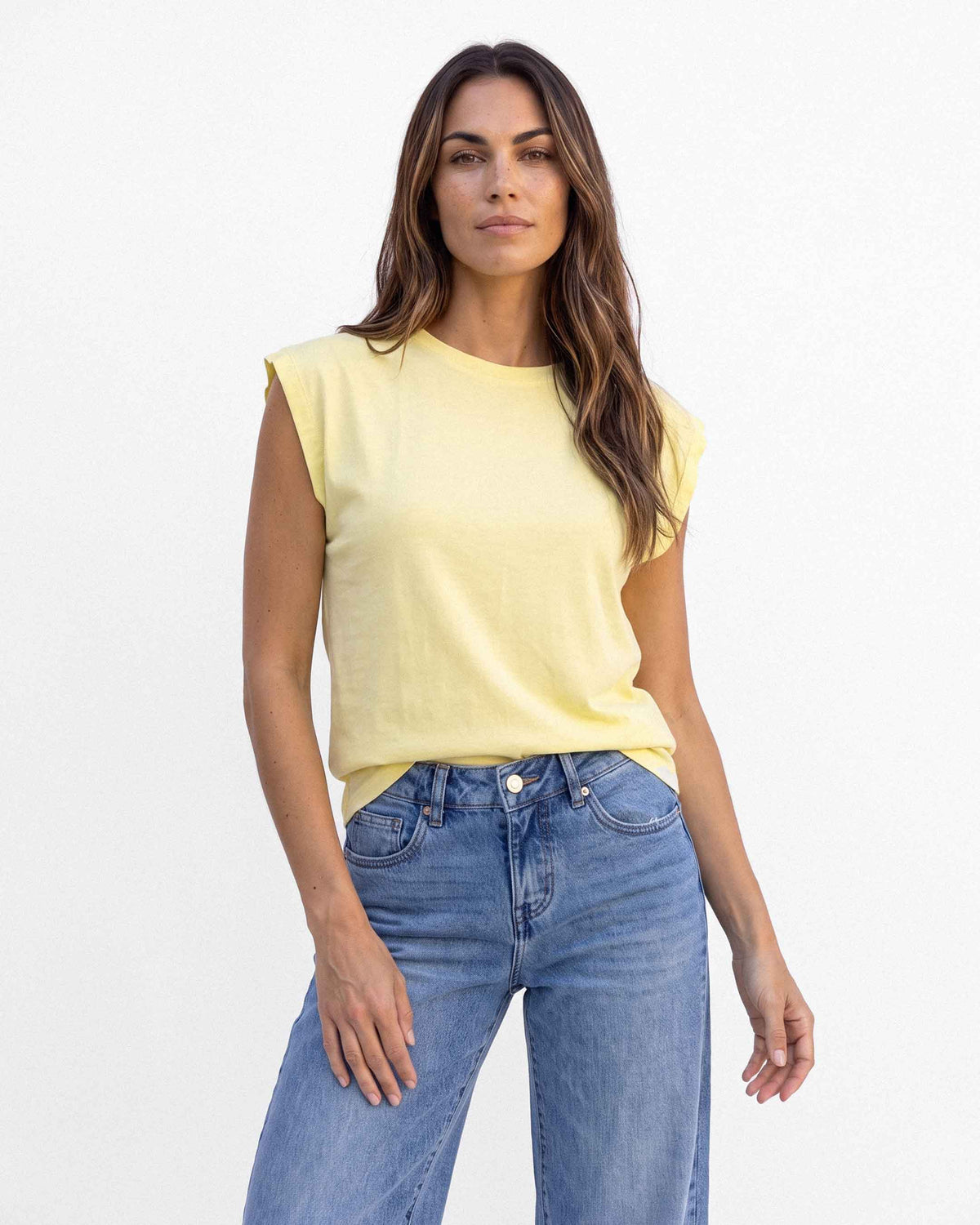 Polera Mafalda Vic, color amarillo