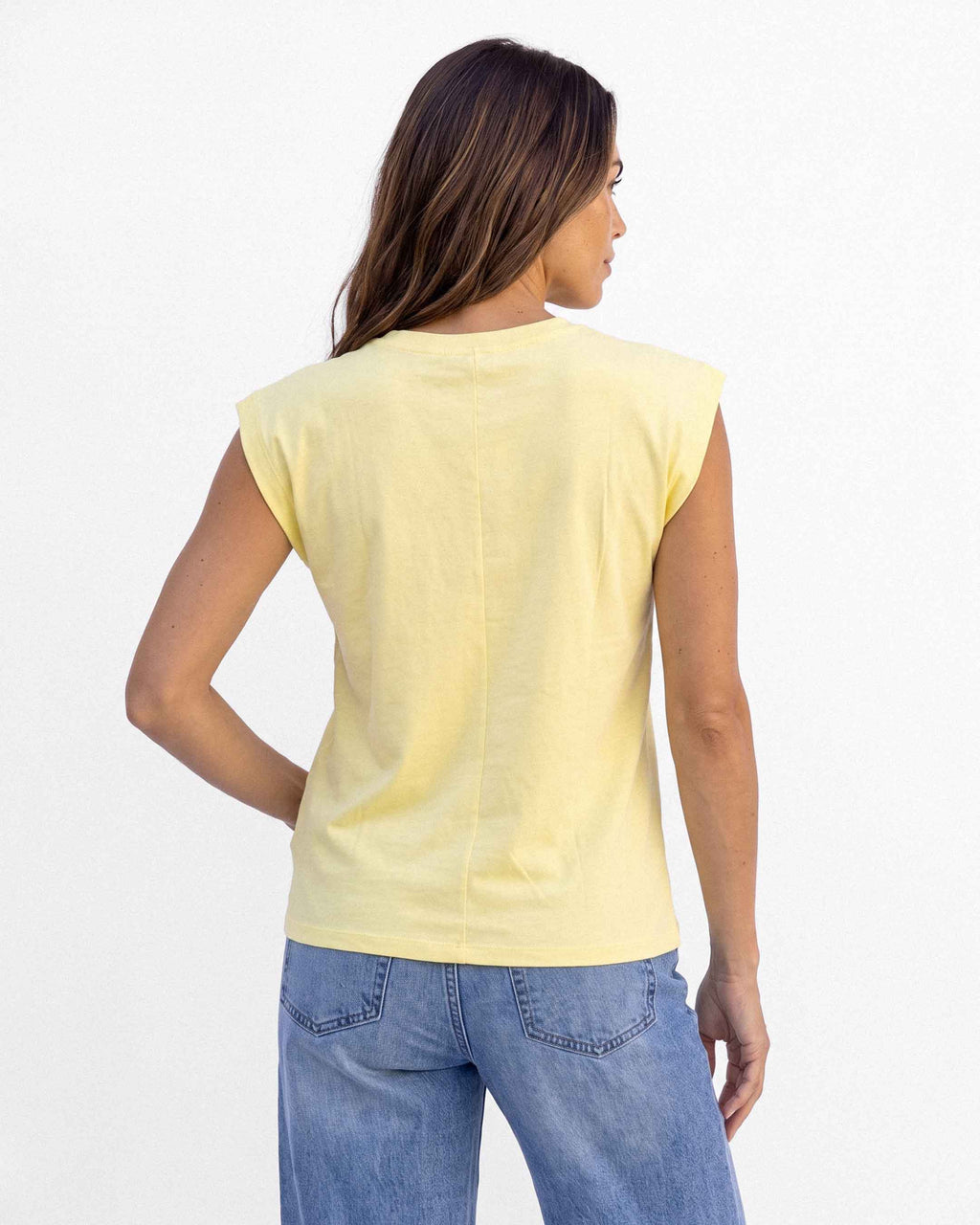 Polera Mafalda Vic, color amarillo