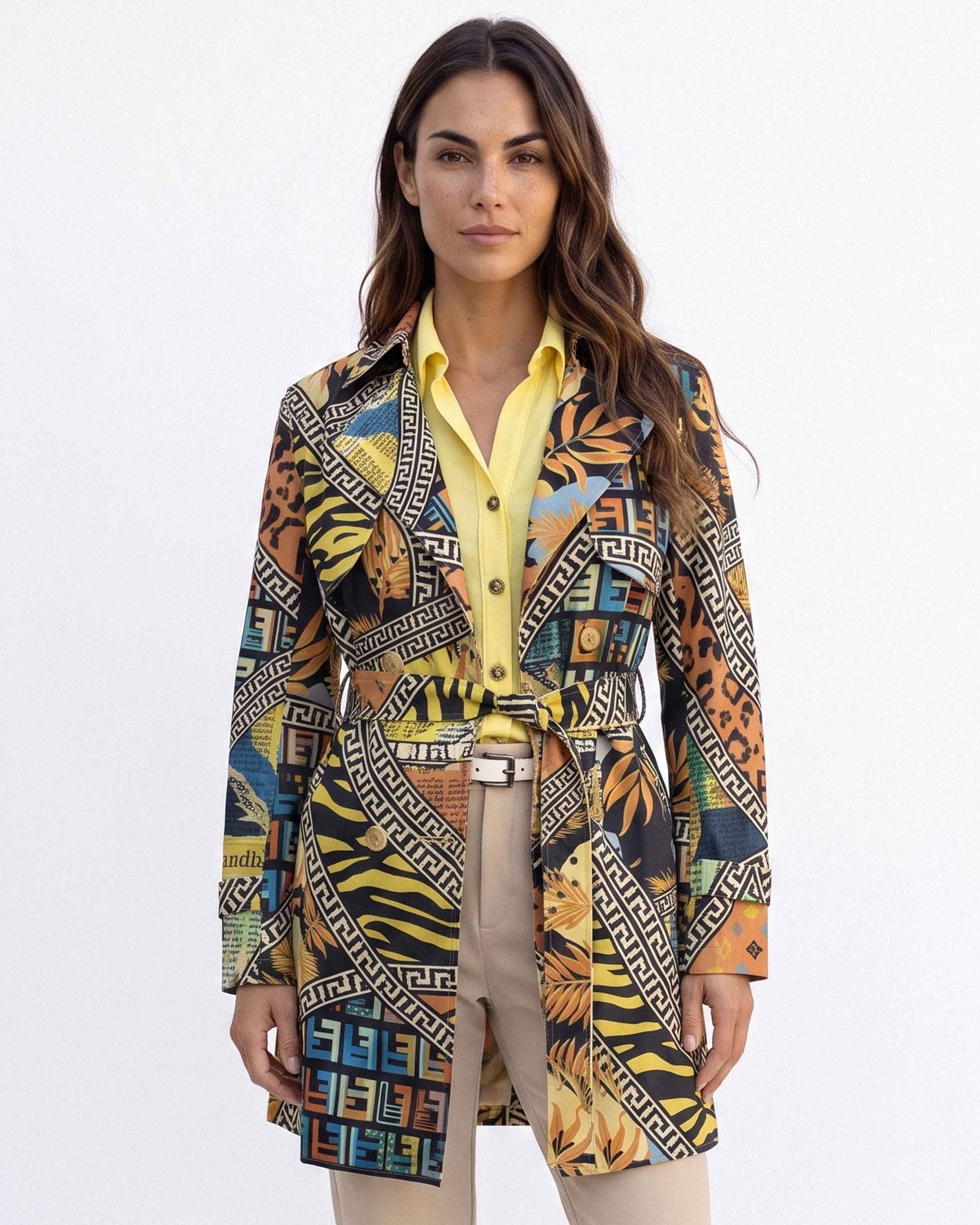 Trench Estampado, colores