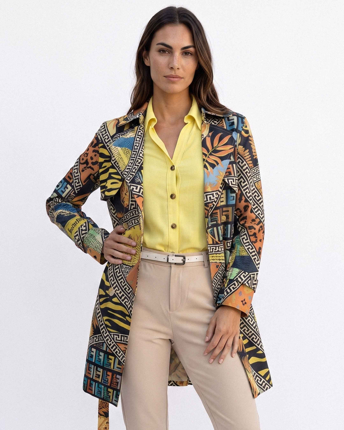 Trench Estampado, colores