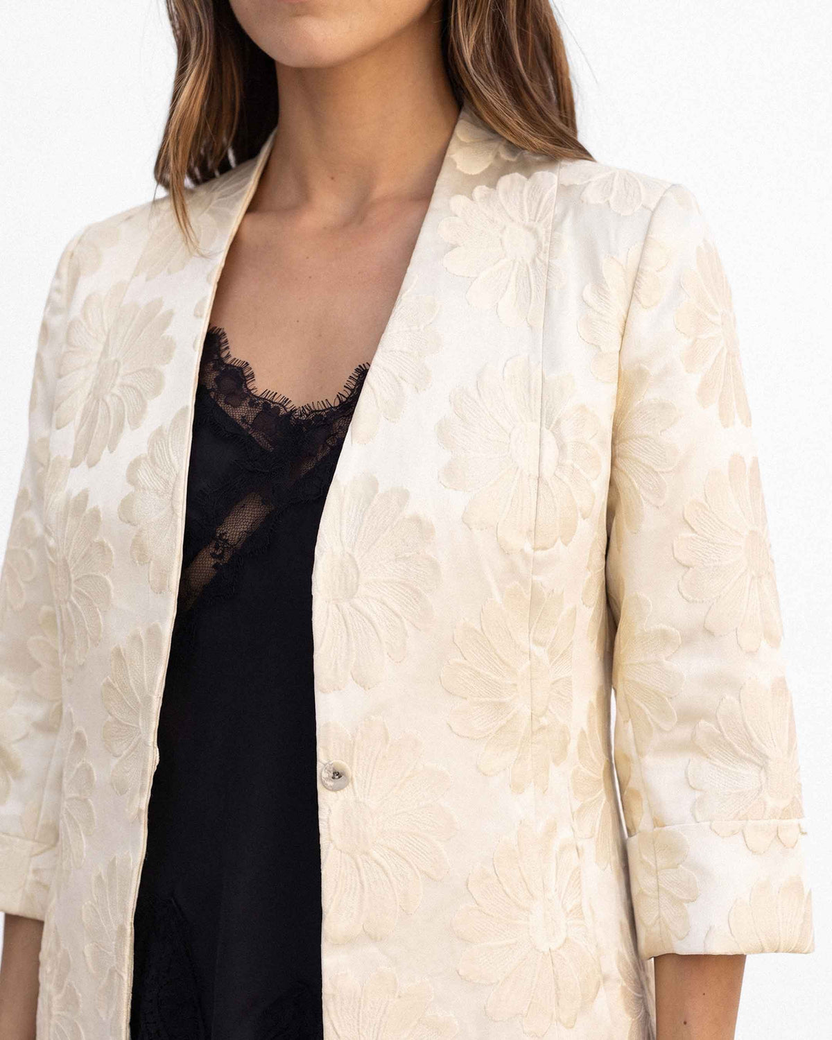 Trench Teba, color crudo