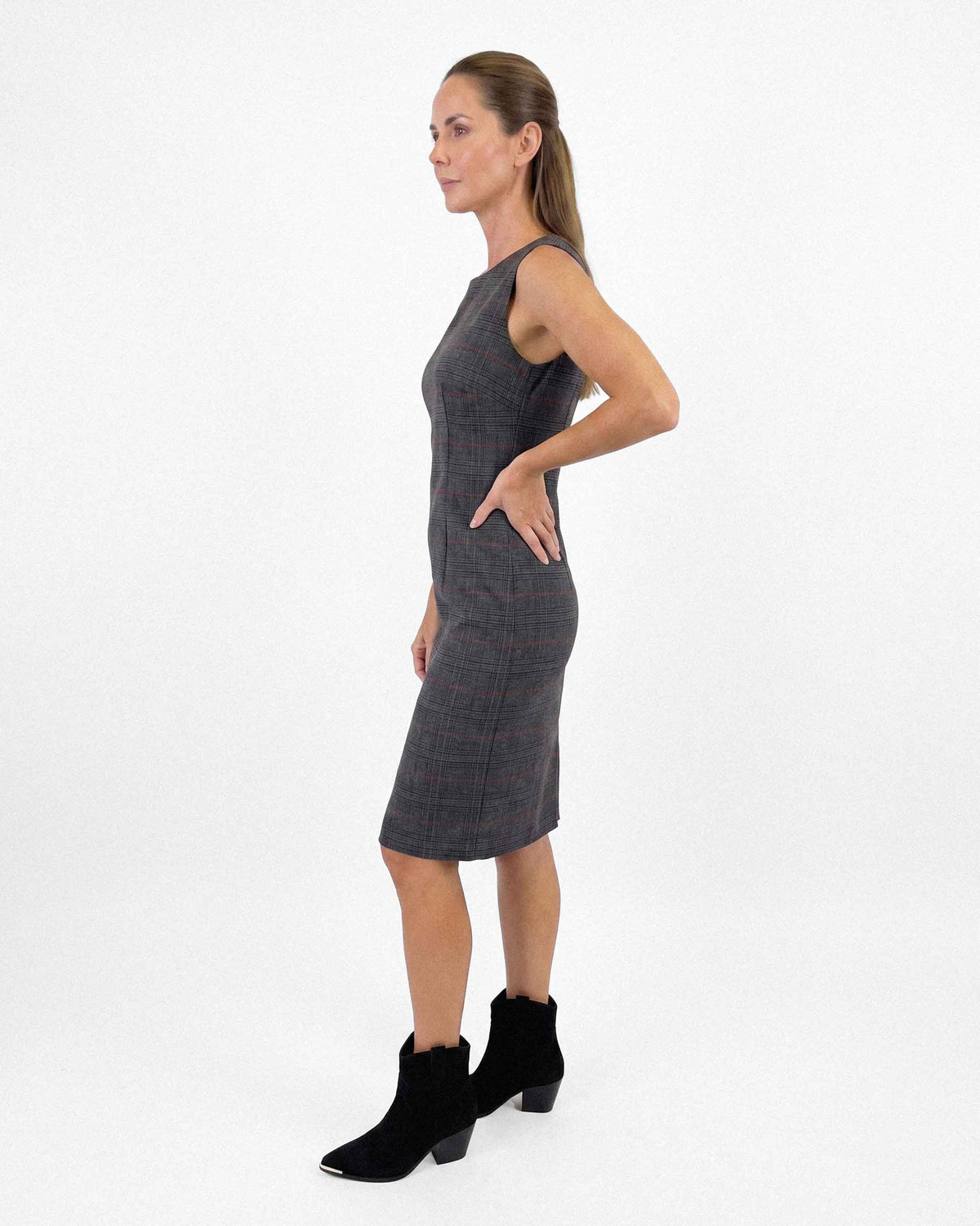 Vestido Cibeles Gales, color negro