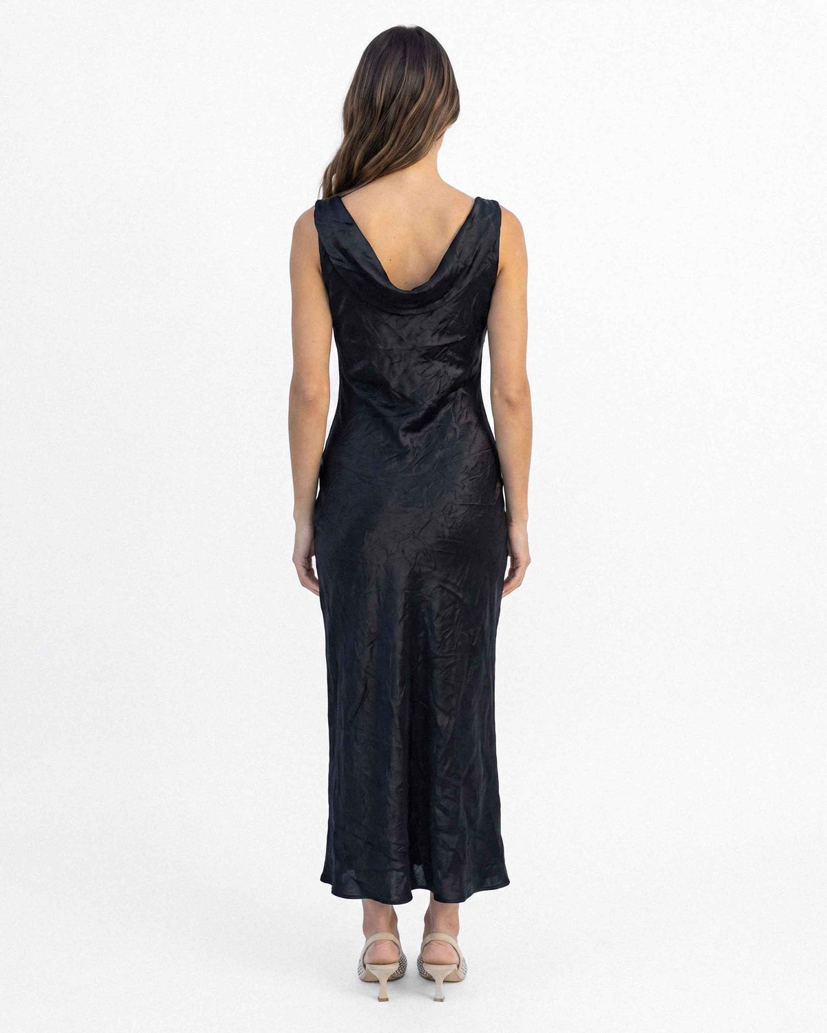 Vestido Argollas, color negro