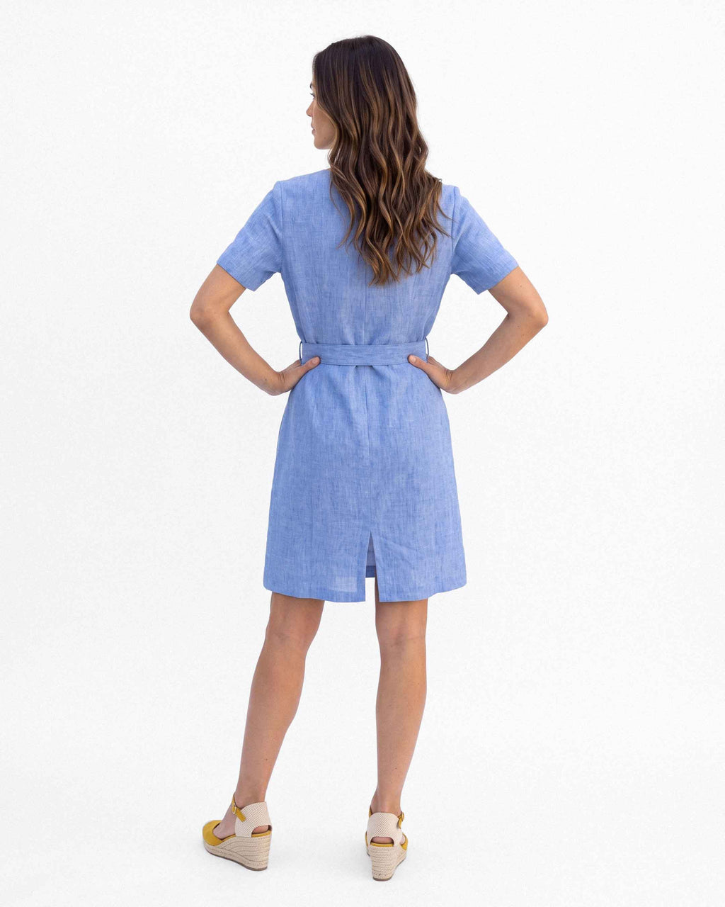 Vestido Cher Kenia, color índigo